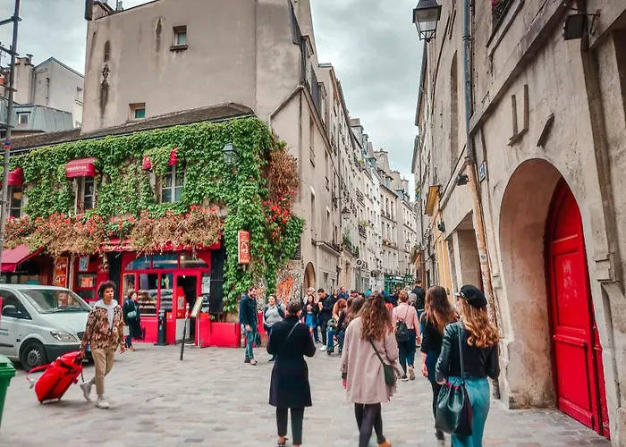 Marais - Pompidou 2, Rue Simon Le Franc - 4 People شقة *