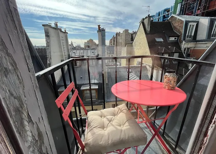 Marais - Pompidou 2, Rue Simon Le Franc - 4 People *